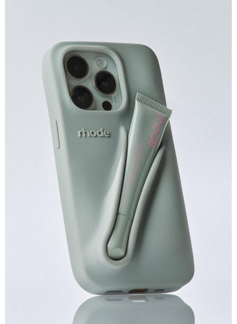 Rhode Iphone 16 Pro  phone Case Covar Lip Balm Holder in Original Package Muiti Functional Phone Case With Stylish Silicone Travel Bag - Image 1