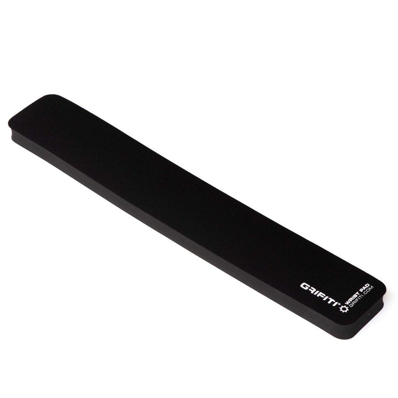 GRIFITI Fat Wrist Pad 17" x 2.75" x 0.75" Inches Wrists Rest for Standard Computer Keyboards Ergonomic Hand Pads Support Full Length Carpal Tunnel Resting Keyboard Rests Typing & Gaming Accessories - Image 1