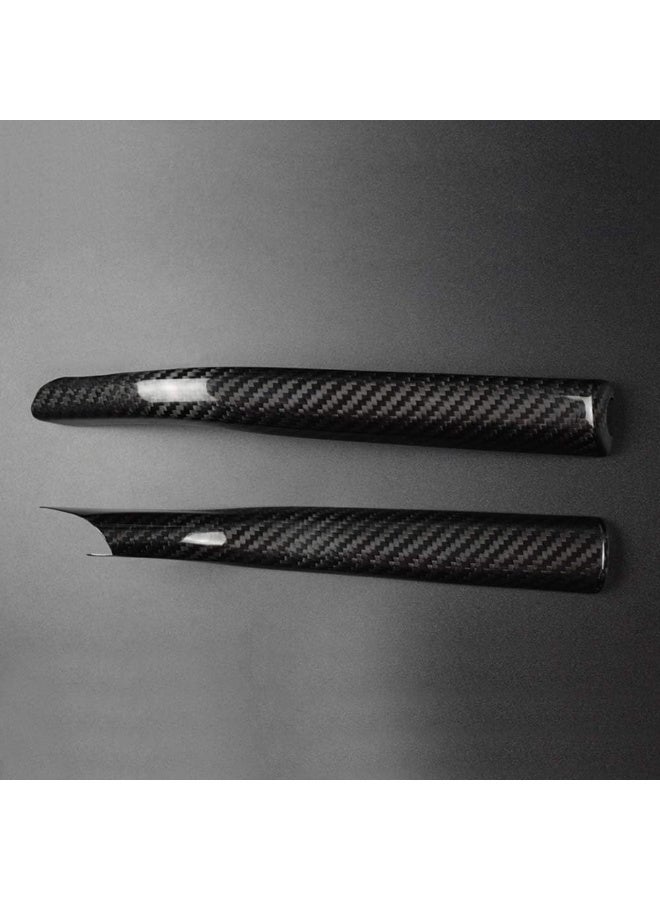 AIRSPEED Carbon Fiber Car Handbrake Cover Parking Grip Handle Lever Sleeve Protector for Chevrolet Camaro 2010-2015 Accessories - Image 3