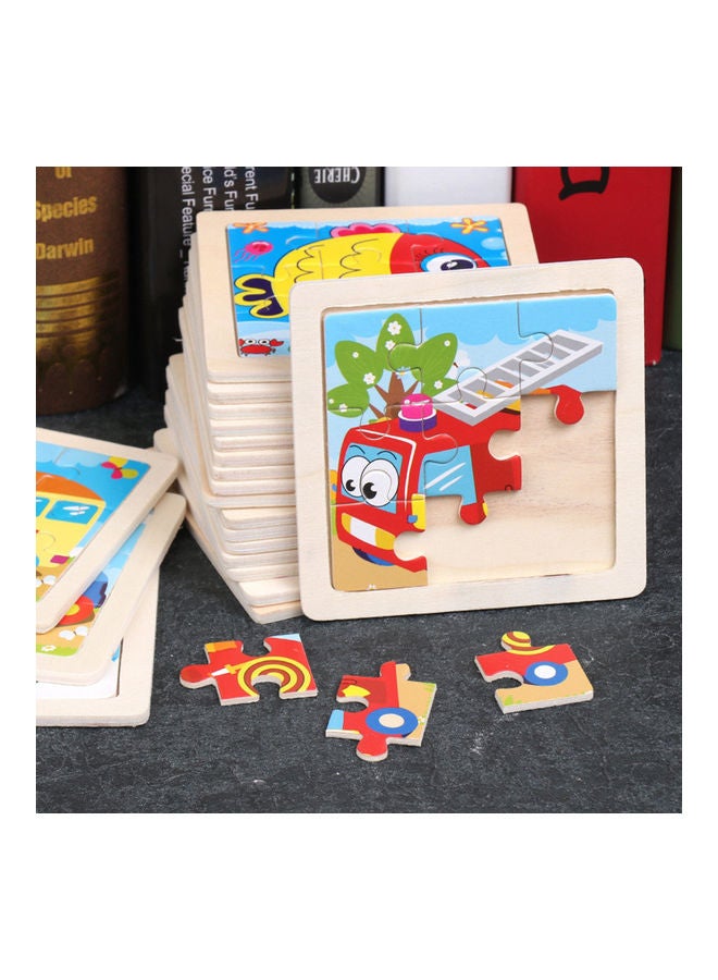 9-Piece Wooden Jigsaw Puzzle - Image 3