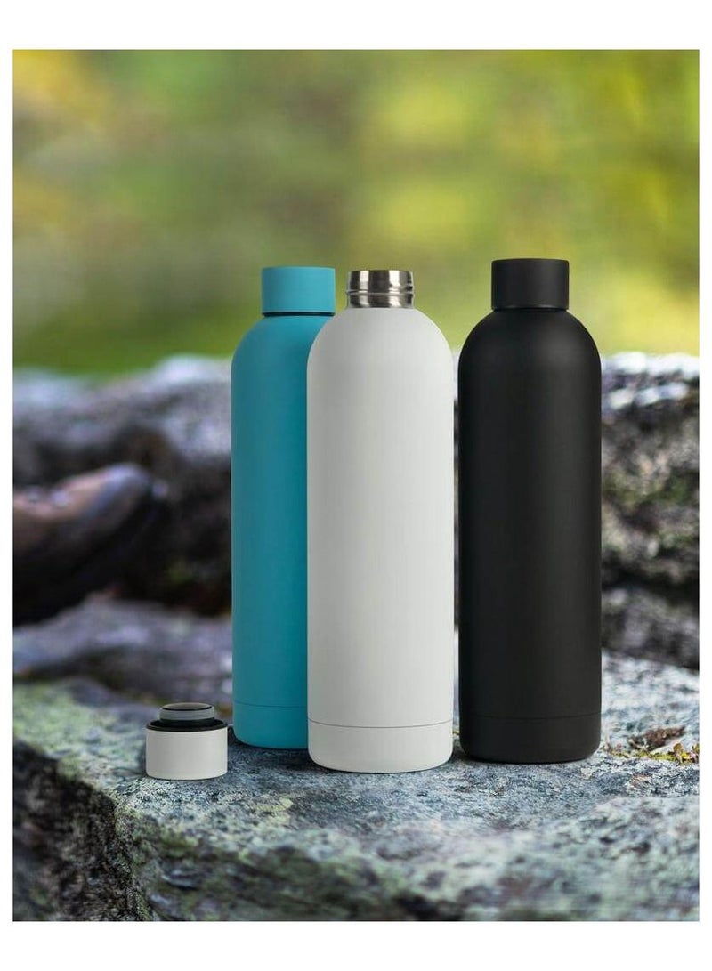 giftology Water Bottle - Vacuum Insulated Water Bottle | Double Layer Stainless Steel, Leak Proof water bottle with premium look (Aqua-750mL, 1) - Image 3