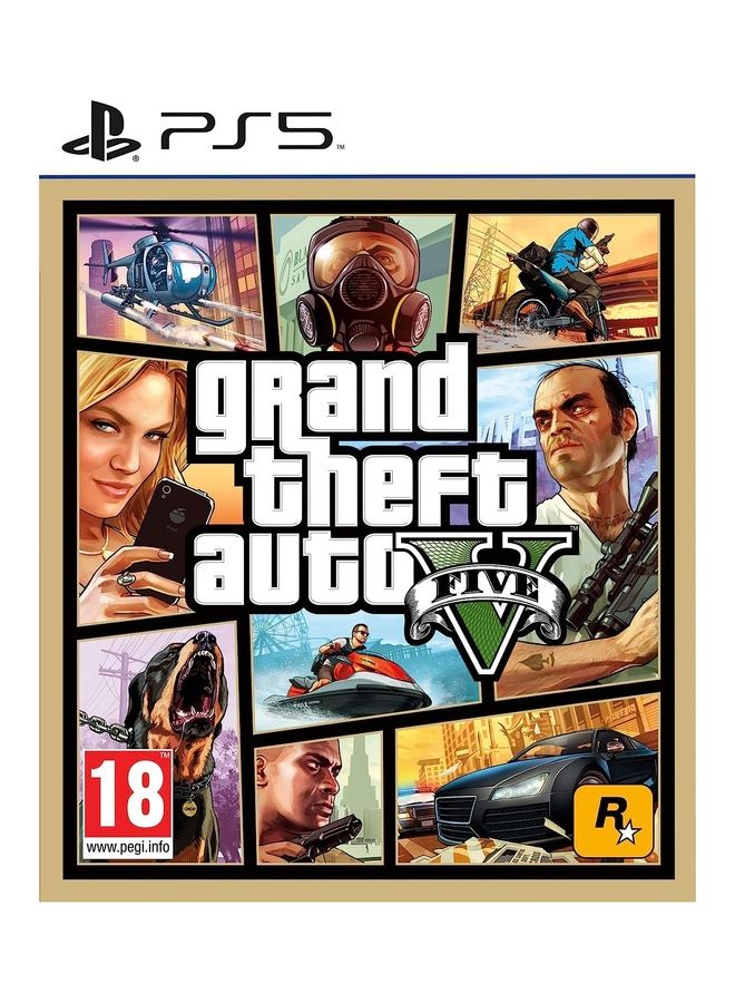 روك ستار جيمز جراند ثيفت أوتو V (PS5) - بلاي ستيشن 5 (PS5) - playstation_5_ps5 - Image 1