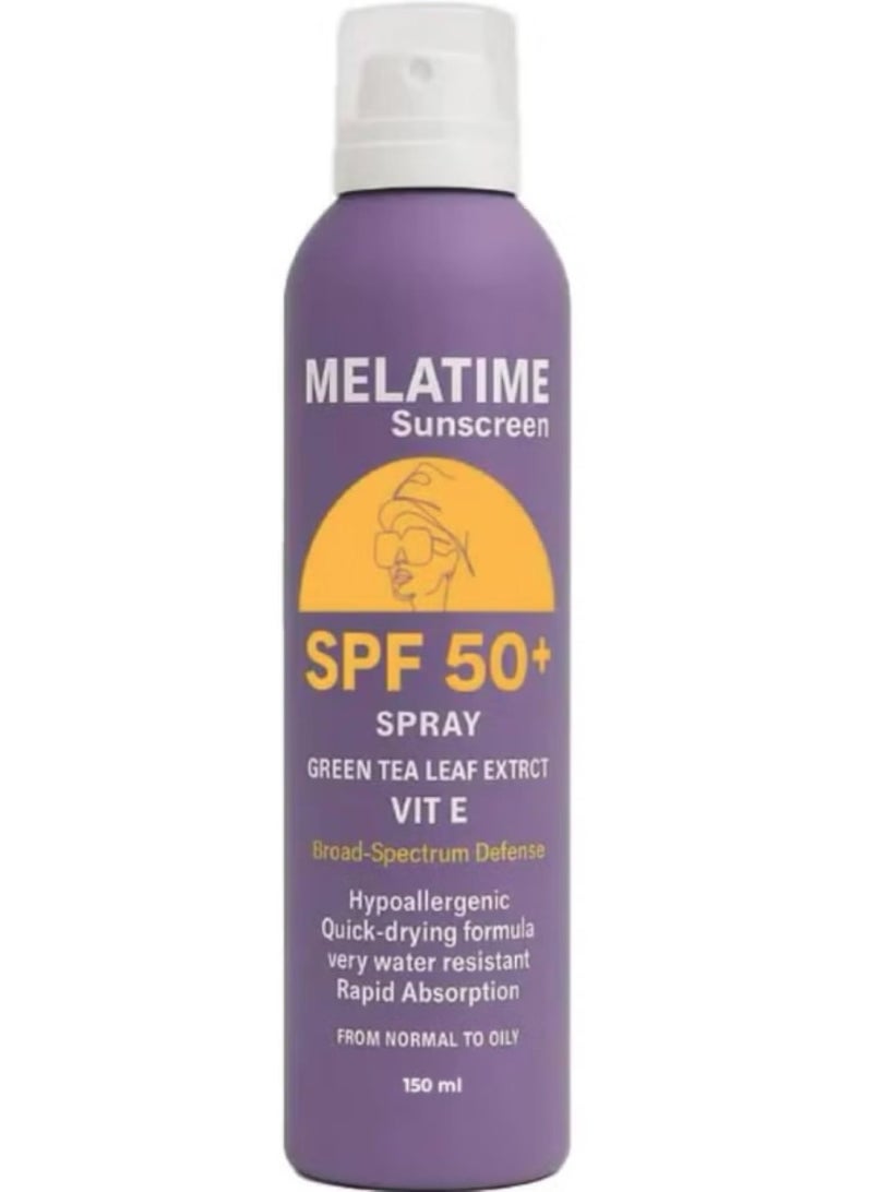 Melatime Sunscreen Spray (SPF 50+) 150 ml