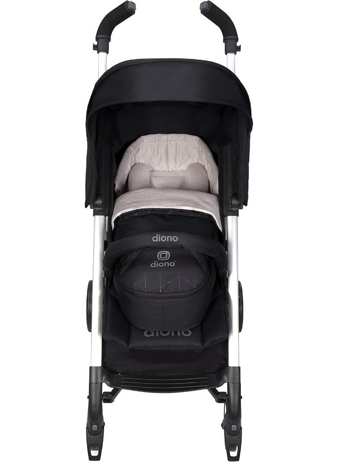 Diono Newborn Pod Breathable Cocoon for Infants, Black Midnight - Image 2