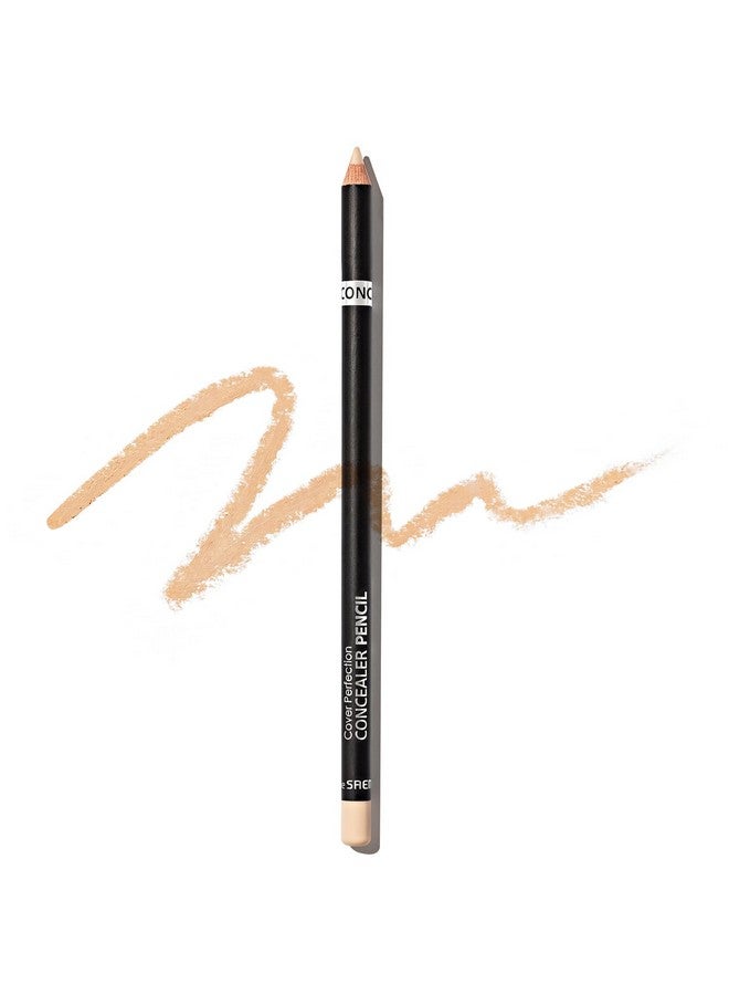 ذا سيم قلم إخفاء العيوب Cover Perfection - ممحاة للبقع غير كوميدوغينيك - إخفاء العيوب والبقع الناتجة عن الشيخوخة وحب الشباب والنمش - متعدد الاستخدامات تحت العين للهالات السوداء، 2 جرام (1.5 بيج طبيعي) - Image 1