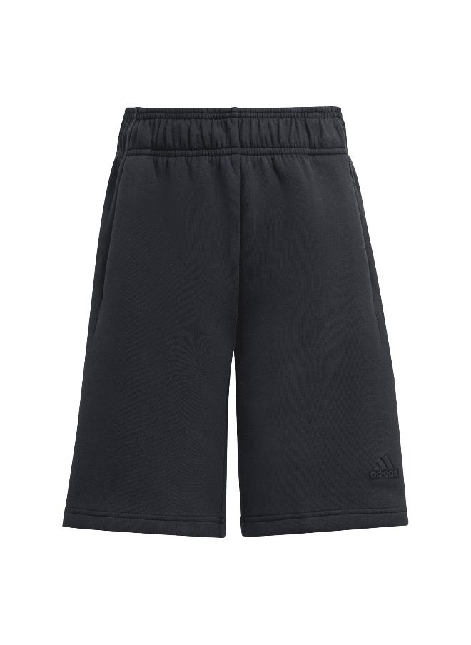 Adidas adidas J Zne Shorts Black Training Shorts 7-8Y  - Image 1