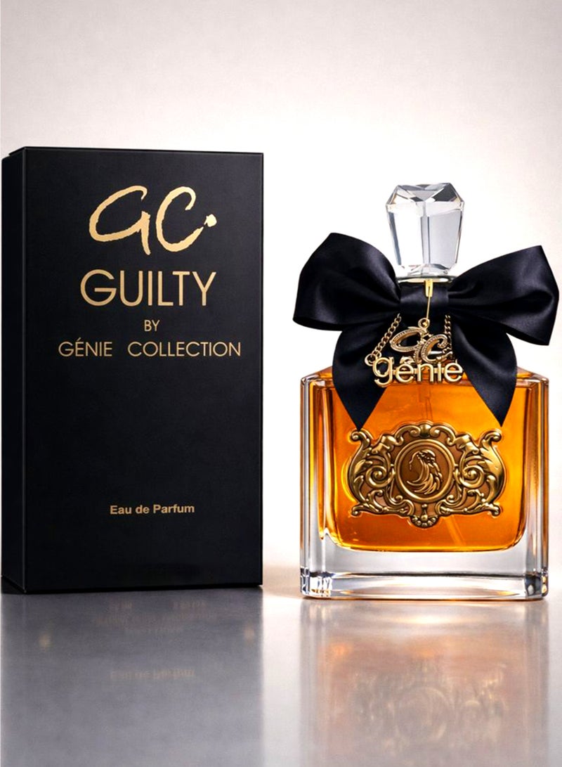 Genie Collection Luxury Perfume for Women Genie Collection Guilty No. 8833 85ml | Long Lasting Women Perfume with Sweet Vanilla, Tuberose, Woody and Floral Notes | Eau De Parfum for Women with Free 5ml Travel Bottle - Image 3