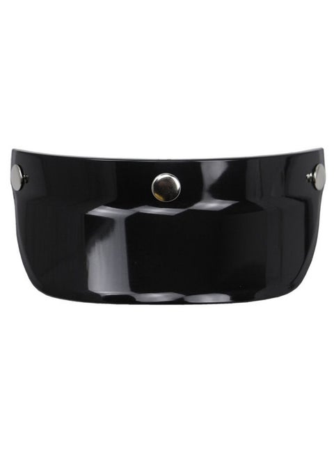 3-Snap Button Visor Flip Up Wind Shield