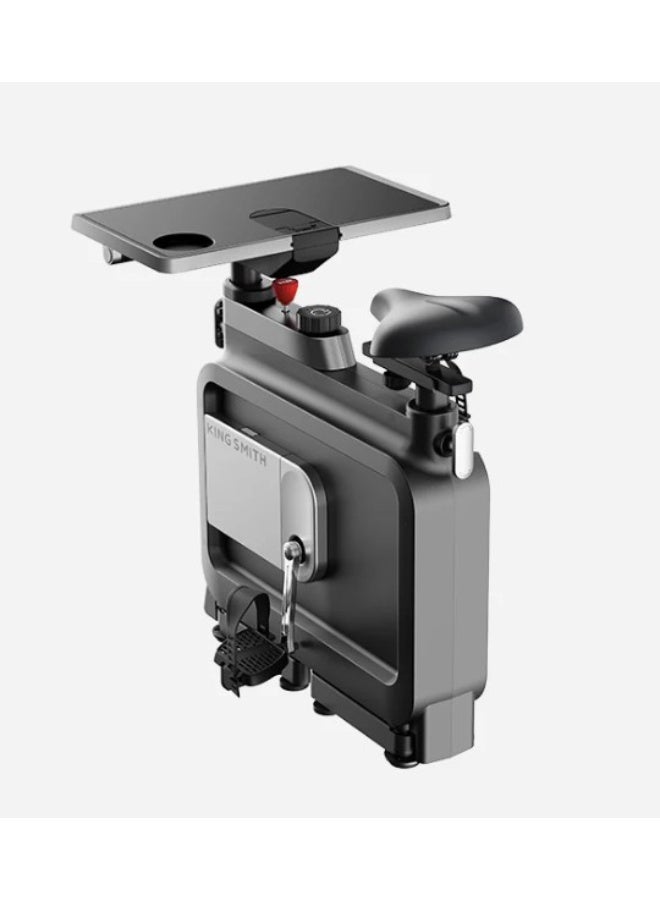 Kingsmith W1B Workstation Bike | 8 Resistance Levels | Compact and Foldable Design | SafeStop Button for Full Control