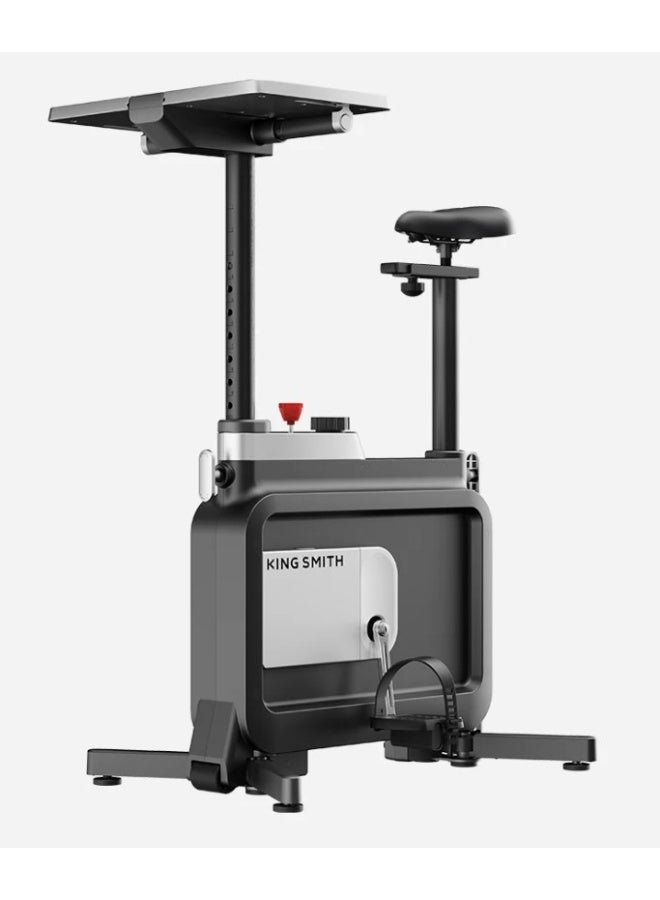 Kingsmith W1B Workstation Bike | 8 Resistance Levels | Compact and Foldable Design | SafeStop Button for Full Control
