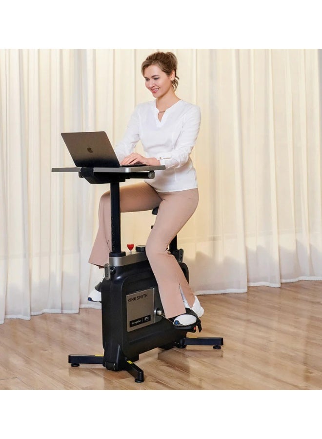 KINGSMITH Kingsmith W1B Workstation Bike | 8 Resistance Levels | Compact and Foldable Design | SafeStop Button for Full Control  - Image 3