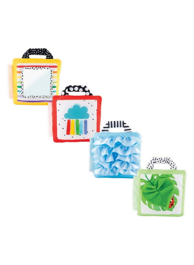 Sassy Reversible Soft Sensory Activity Panels, 4Count, Ages 0+ Months - Image 3