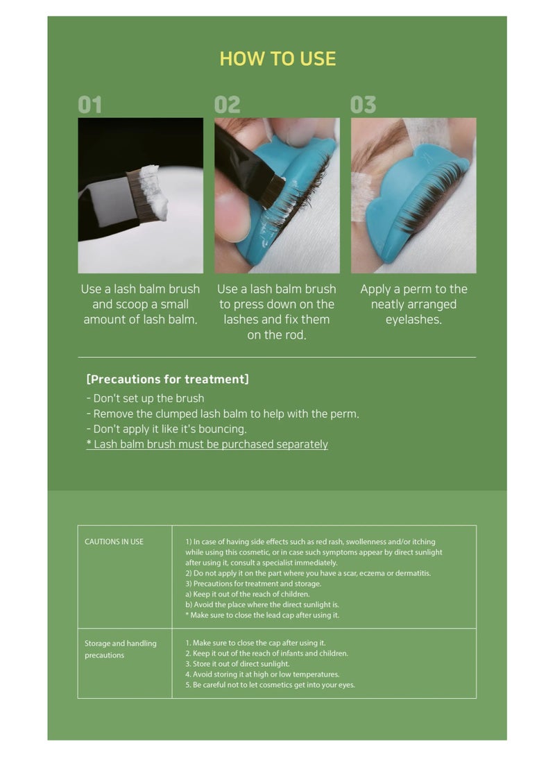 IOLITE بلسم رفع الرموش لاصق لامينيشن 12غ - Image 3