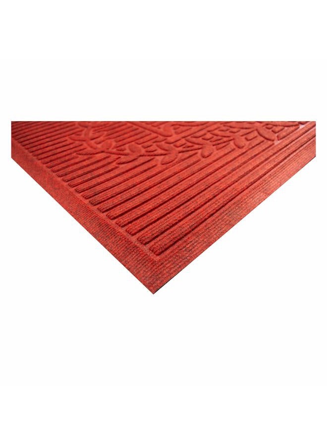 Calloway Mills 103142436 Poly Hello Indoor/Outdoor Mat, 24" x 36", Red - Image 4