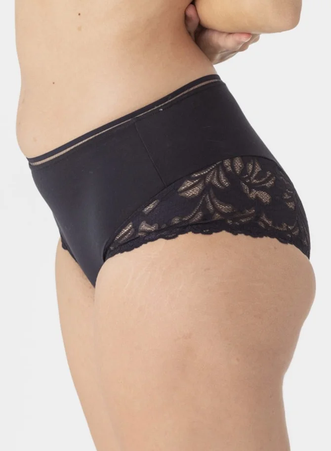 Maison Lejaby Dark Blue Maison Lejaby - Cotton High brief for Women | Best Price UAE