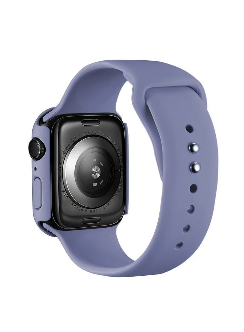 Zaboon Silicone Watch Band 220mm Length For Apple iWatch 7 45mm - Image 1