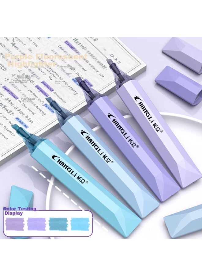 Changli Mona Color Highlighters For Students, Quick-drying Non-smearing Non-bleeding Color Markers, High-quality Fluorescent Pens For Note-taking, Journaling, And Coloring - Image 1