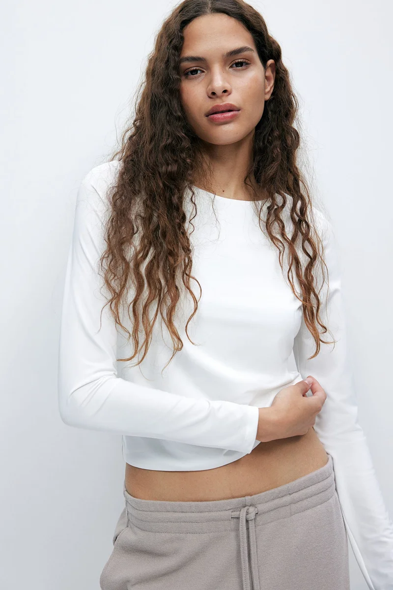 H&M Long-sleeved jersey top