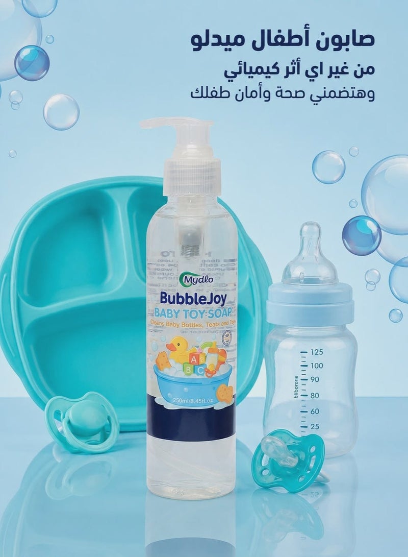 MYDLO BubbleJoy Fragrance-Free Teats & Bottle Cleanser – 250ml - Image 4
