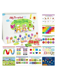 JOLLITY LLC Toys for Toddlers, Educational Busy Quite Book with 11 Themes Preschool Learning Activity Binder Gifts for 2 3 4 5 6-Year-Old Boys & Girls  - Image 1