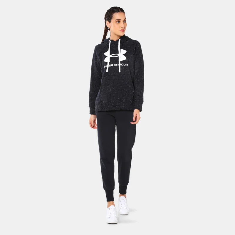 UNDER ARMOUR Women's UA Rival Fleece Logo Hoodie