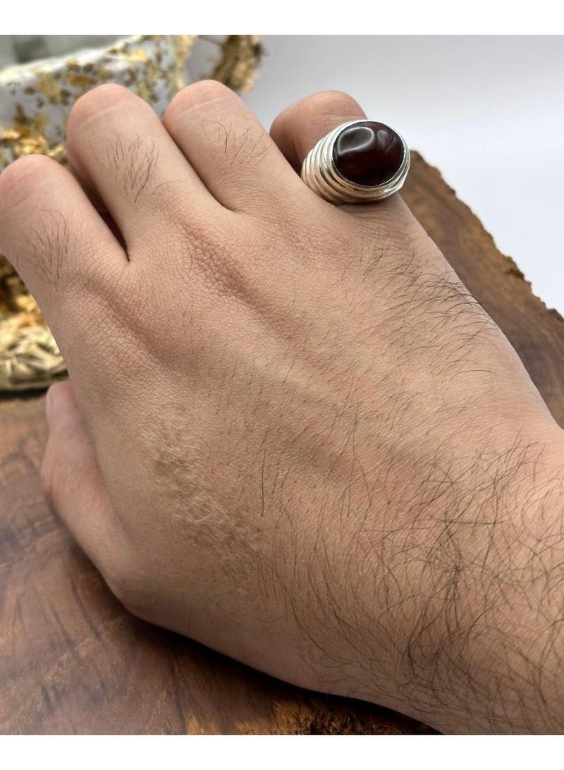 OtherMax Natural cherry onyx ring - Image 2