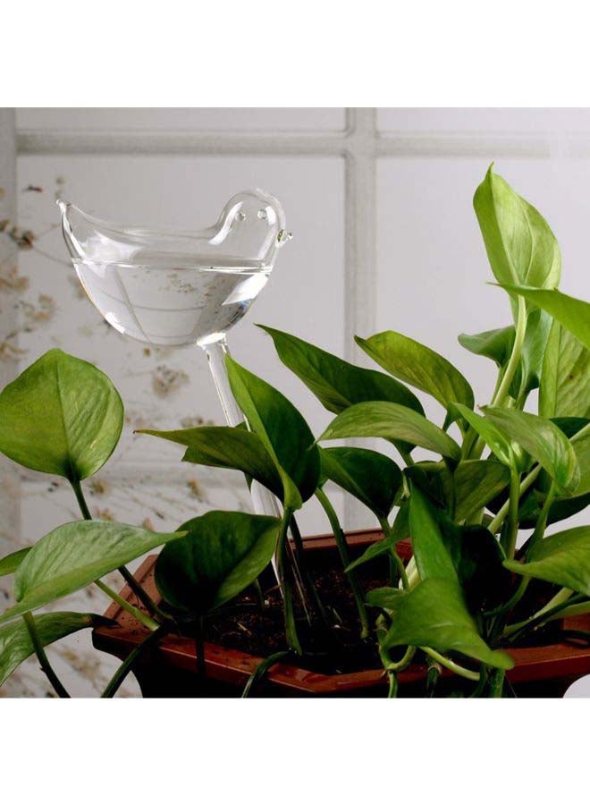Maston Waterer Bird Self Watering Bulb Hand Blown Clear Glass Plant Transparent 26.00 * 1.00 * 10.50cm - Image 2