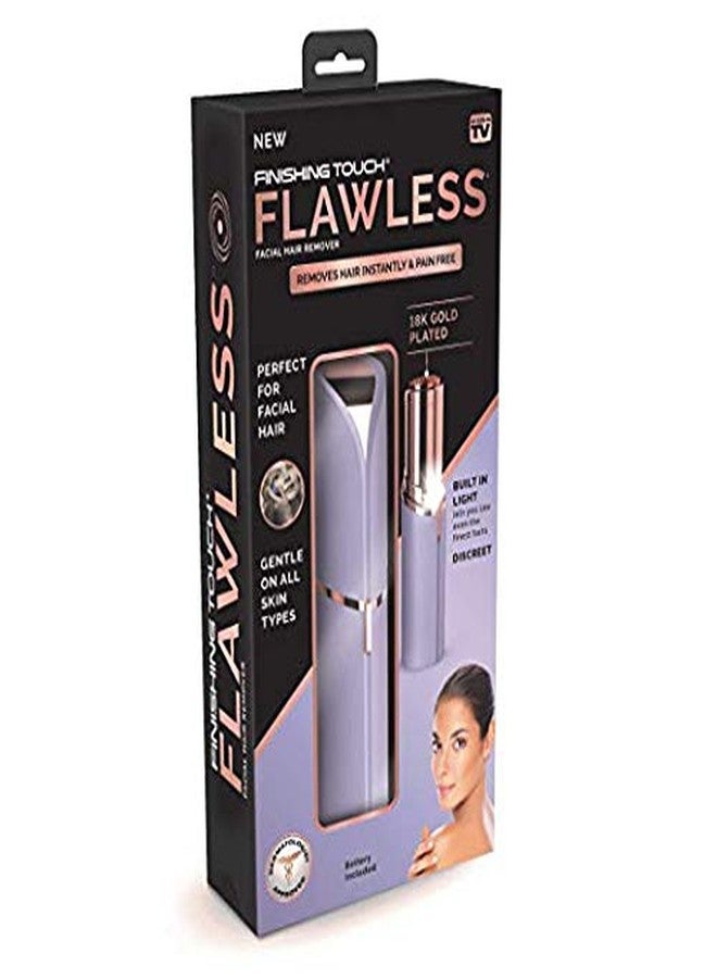 Finishing Touch Flawless Women's Painless Hair Remover, Lavender/Rose Gold - Image 2