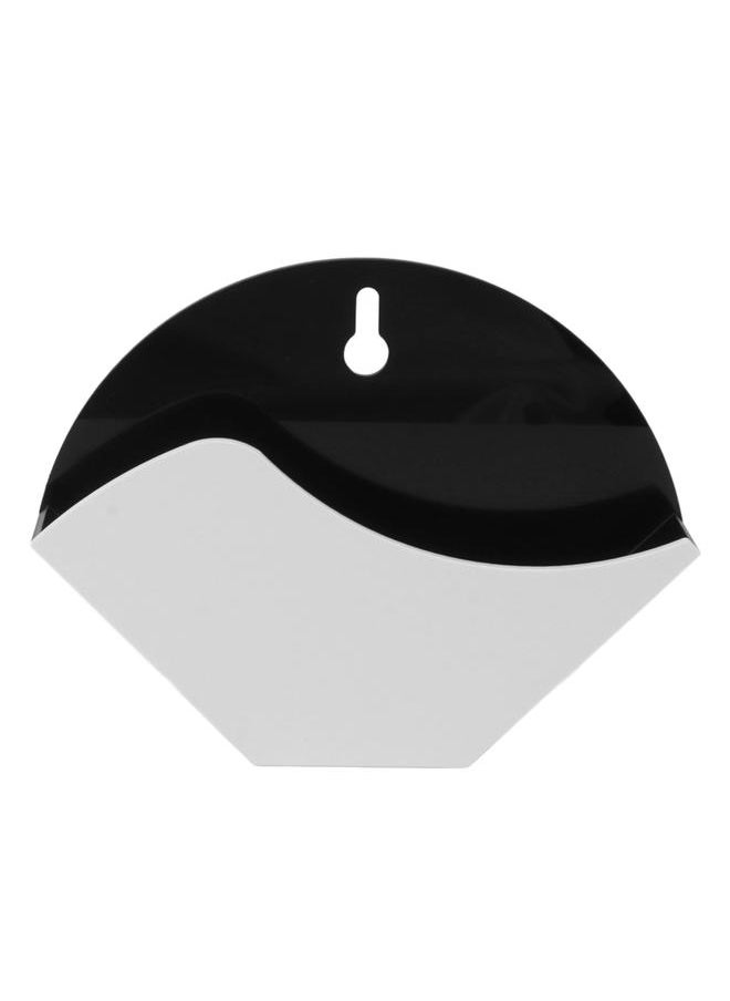 Coffee Filter Holder Hangable Coffee Filter Paper Rack Acrylic Coffee Paper Storage Container Stand V Shape