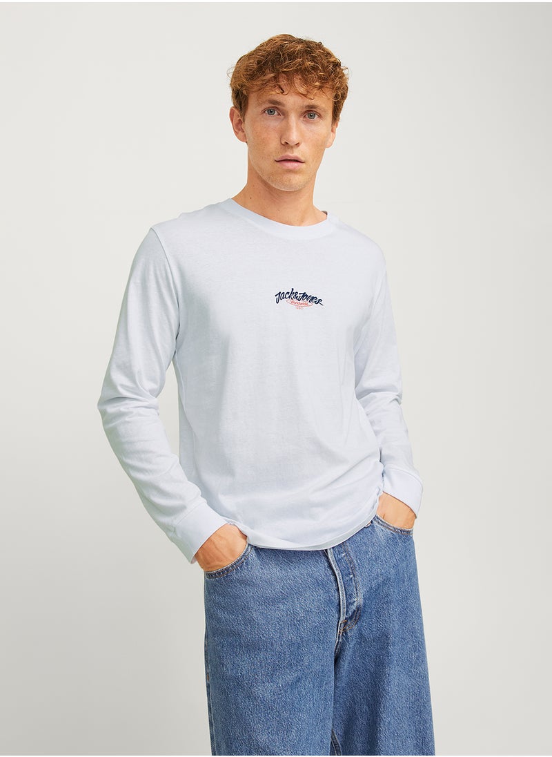 JACK & JONES - Graphic Crew Neck Sweatshirt - Image 1