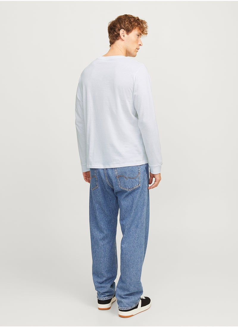 JACK & JONES - Graphic Crew Neck Sweatshirt - Image 1