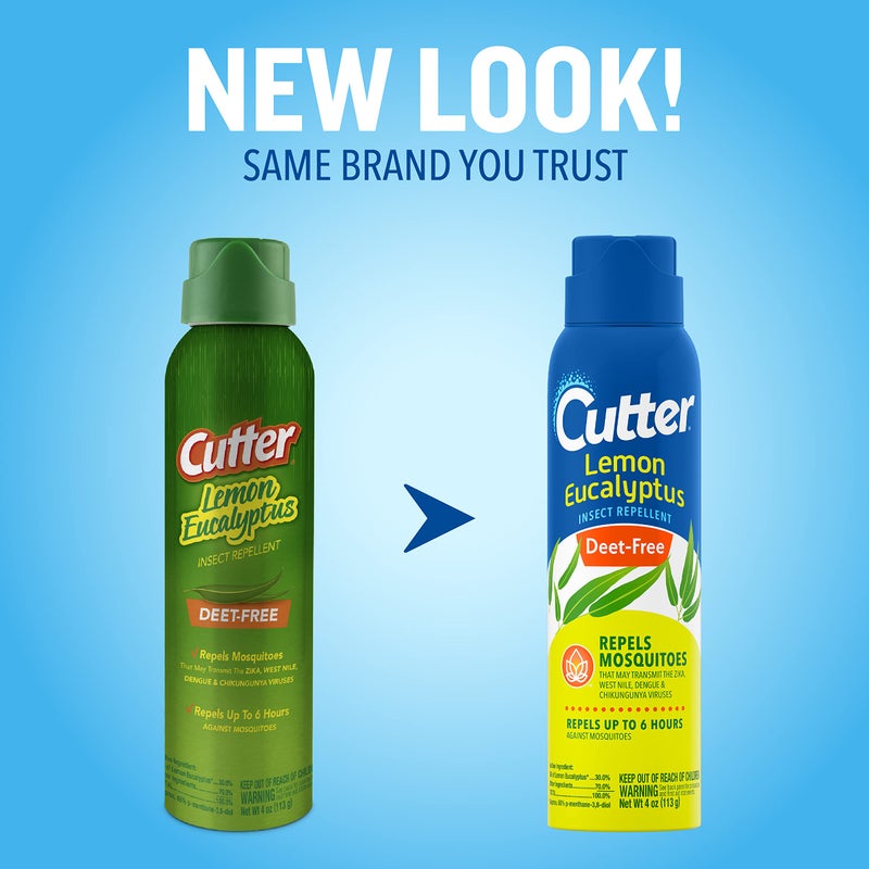 Cutter Lemon Eucalyptus Insect Repellent 4 Ounce (Pack of 1) - Image 2