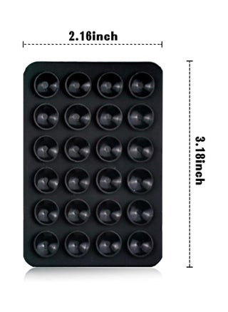 12PCS Silicone Suction Cup Phone Holder, Strong Suction Phone Mount, Perfect for Mirrors, Tiles, Glass, and Smooth Surfaces – Hands-Free for Video Calls, Makeup, Selfies, and Learning - view 5