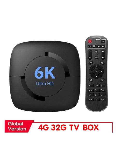 6K Ultra HD Android TV Box Android WIFI Bluetooth Smart TV Box Set Top Box