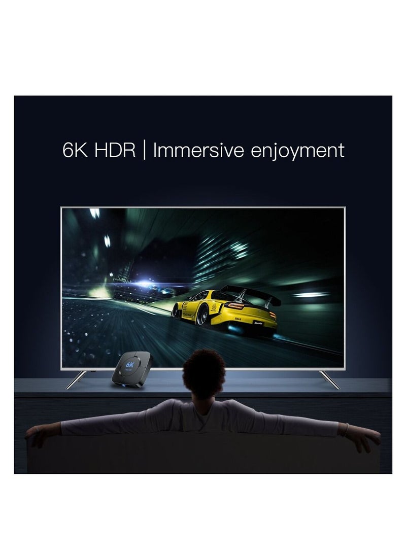 Generic - 6K Ultra HD Android TV Box Android WIFI Bluetooth Smart TV Box Set Top Box - Image 1