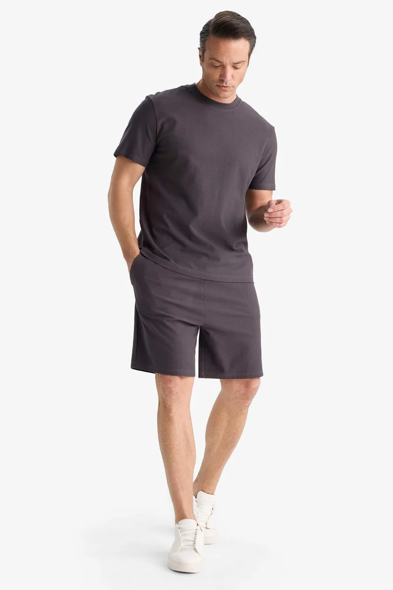 DeFacto Cotton Relax Fit Twill Pocket Shorts
