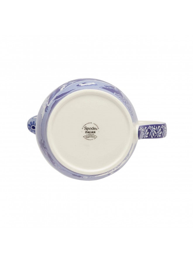 Spode Spode Blue Italian Pitcher | 3.5 Pint Capacity | Home Décor for Mantel or Centerpiece | Use as a Water Jug or Flower Vase | Made of Fine Porcelain | Dishwasher Safe  - Image 3