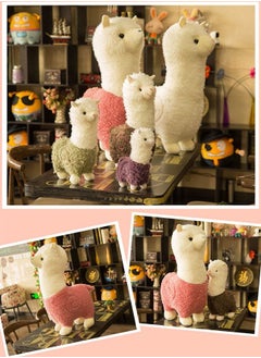 ZCM-HAPPY Alpaca Doll Plush Toy No Chemical and Antibacterial Cute Soft 28cm  - Image 5