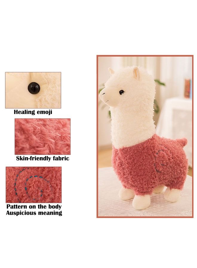 ZCM-HAPPY Alpaca Doll Plush Toy No Chemical and Antibacterial Cute Soft 28cm  - Image 2