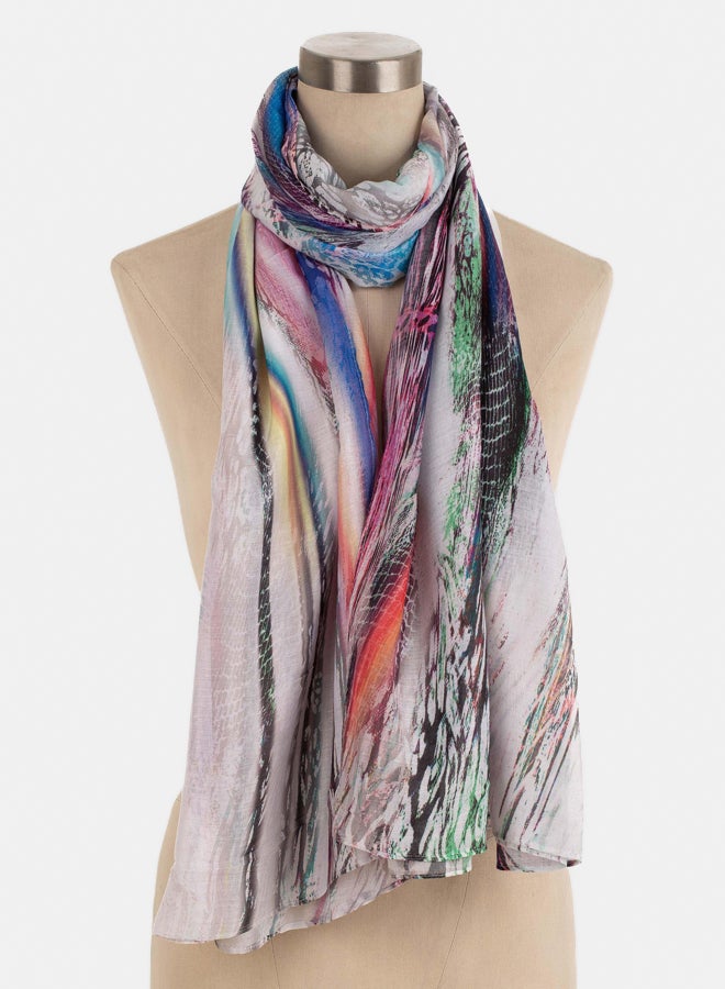 Premoda Women's Scarf Multicolor (85x180cm) - Image 1