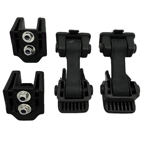 DSkoiph Hood Latch Catch w/Bracket Compatible with Jeep Wrangler TJ 1997-2006 - Image 1