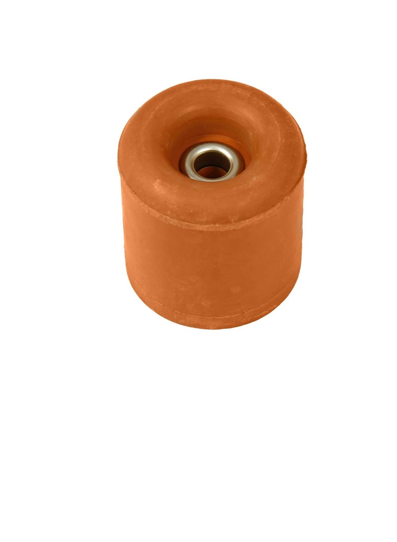Rubber Door Stopper - Orange, 50 mm - Image 1