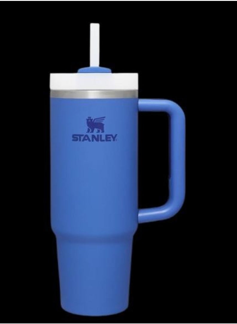 Stanley - Quencher H2.0 FlowState 30oz Stainless Steel Tumbler with Lid and Straw - Vacuum Insulated for Water, Iced Tea, Coffee, Smoothies, and More, Iris - Image 1