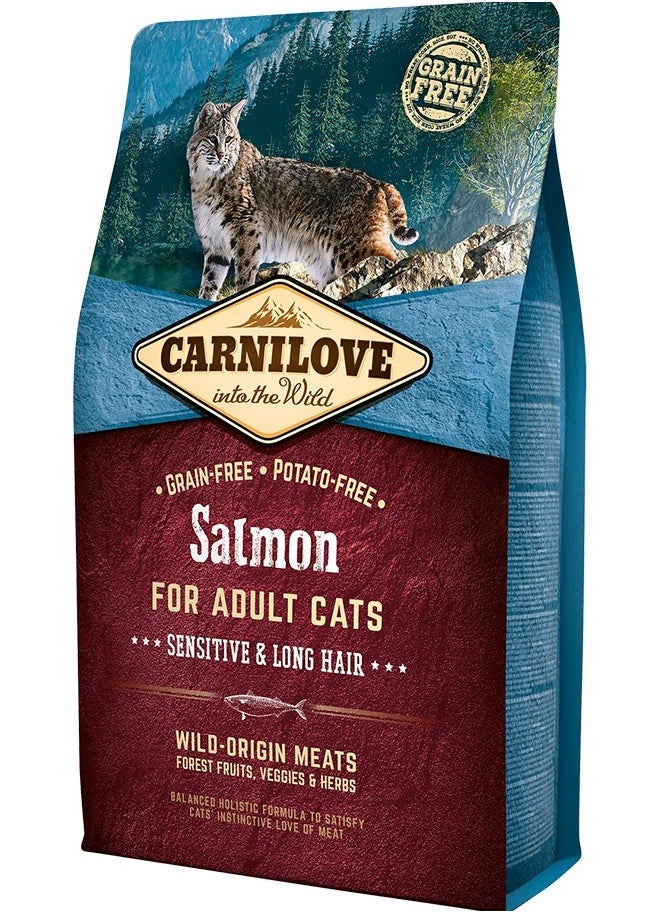 CARNILOVE - Salmon for Adult Cats 6kg - Image 1