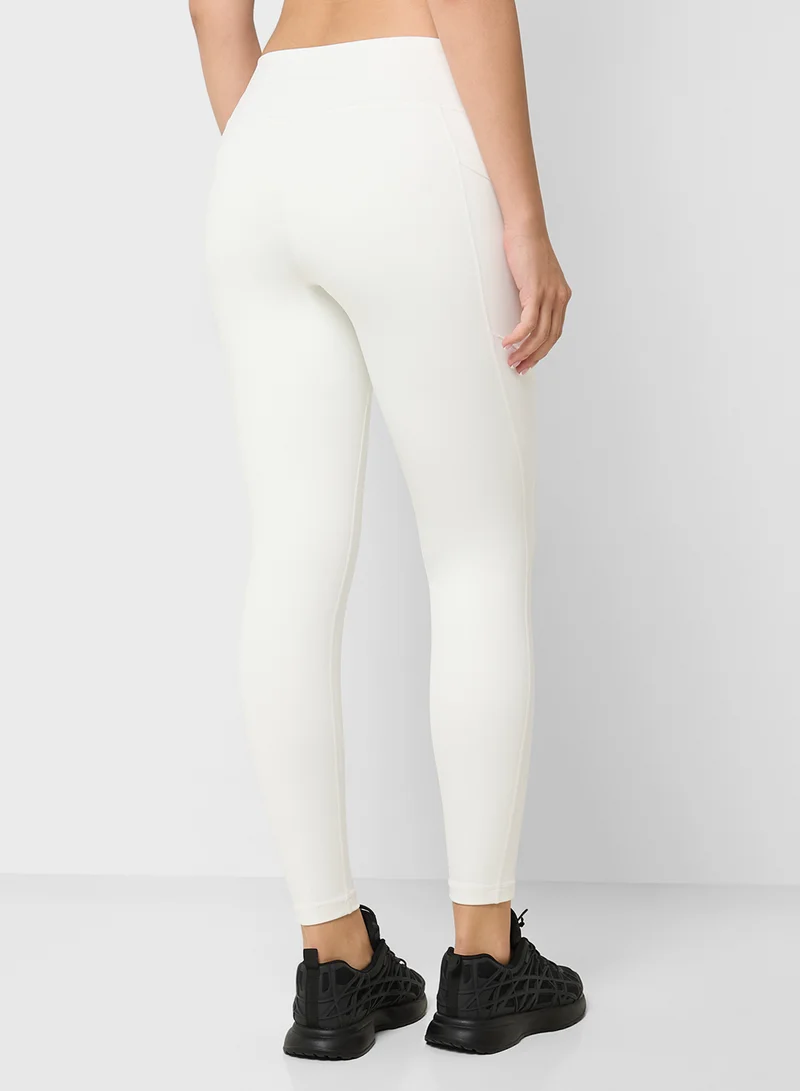 SQUATWOLF Essential Mid-Rise Double Layered Leggings 27"
