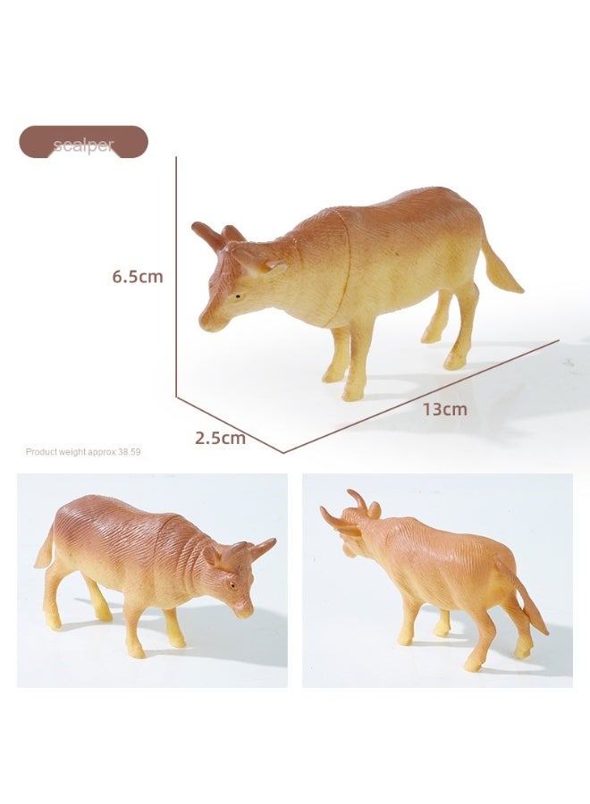 نيبمينينت مجموعة ألعاب حيوانات برية صغيرة للتعليم المعرفي للأطفال