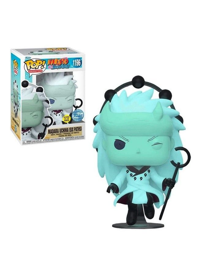 Funko Pop! Naruto Shippuden Madara Six Paths Glow In The Dark Exclusive 1196 5 Inches Multicolor 60333  - Image 2