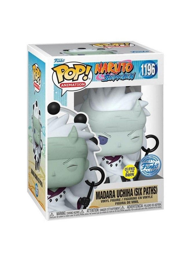 Funko Pop! Naruto Shippuden Madara Six Paths Glow In The Dark Exclusive 1196 5 Inches Multicolor 60333  - Image 3