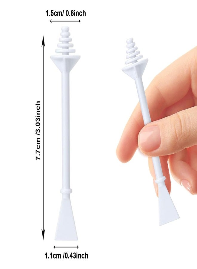 BlueZOO 60PCS Nose Hair Wax Sticks Nostril Cleaning, Waxing Applicator Wands with Disposable Spatulas for Nose Ear Face Eyebrow Lip Mustache Hair Removal Men Women, Safe & Painless, Packing Box Gift - Image 5