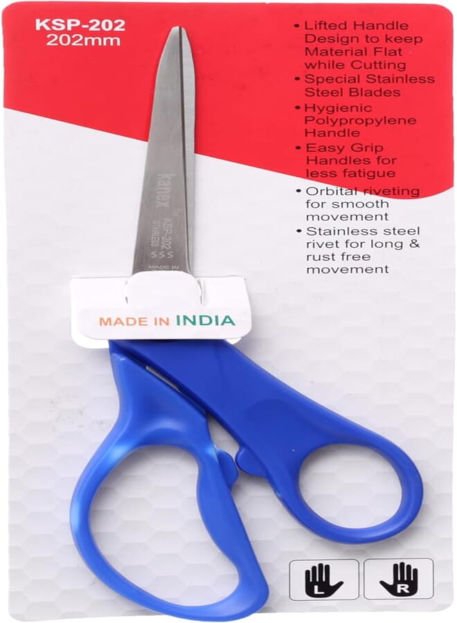 Kanex Indian metal scissors KSP-202 Blue